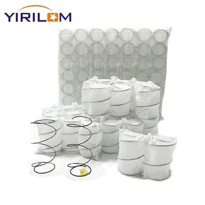 Molla insacchettata per divano in acciaio ad alto tenore di carbonio da 6 cm, diametro filo 1,0-2,4 mm