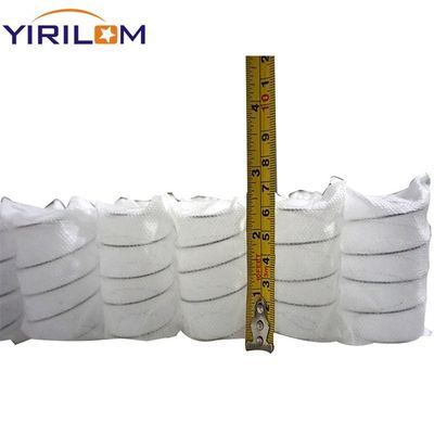 1.0mm diametro di filo di zinco bianco rotolo verso l' alto molla tascabile per cuscino