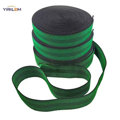 Elasticità a maglia Sofa Webbing Colorato Polyester Webbing Nastro cintura