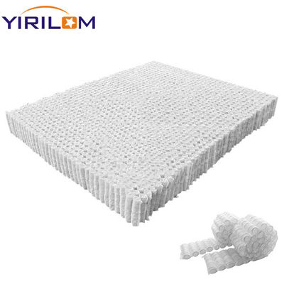 Custom Full Size 2.0mm Acciaio 18cm Altezza Materasso Bianco Pocket Spring Coil Unit