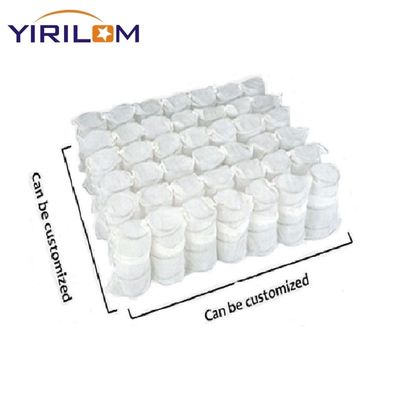 Sofa a filo di acciaio ad alto tenore di carbonio personalizzabile molla di tasca per un supporto durevole nei cuscini del divano