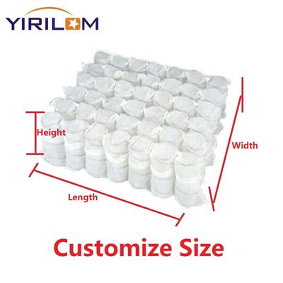 Compressione personalizzata Pocket Spring Coil Coil Spring per cuscino del divano