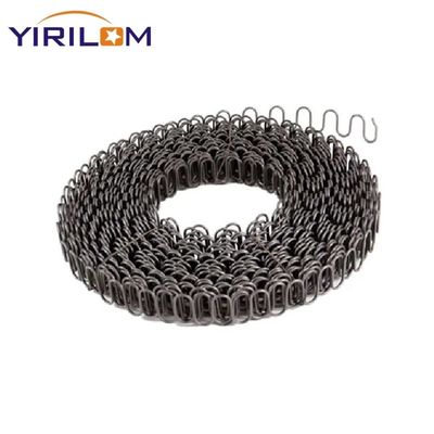 Tappezzeria 3,2 mm Sedile sinuoso Sedia molle 3,4 mm Antirugine Sofà rotolo Zigzag molle per mobili