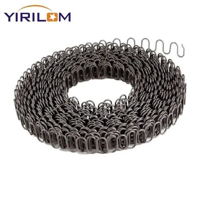 Diametro di filo nero da 3,8 mm Zig Zag per divano o sedia