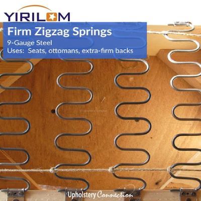 Dimensioni personalizzate in forma di S Zig Zag Spring per divano Sedile e schiena