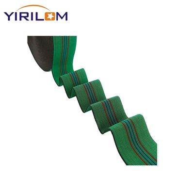 Verde/Nero/Sofà personalizzato Tessuto elastico in tessuto a spirale ideale per l'industria del mobile