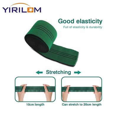Sofa Webbing 1.4mm-1.5mm Spessore 75pcs gomma e polipropilene per le esigenze del cliente