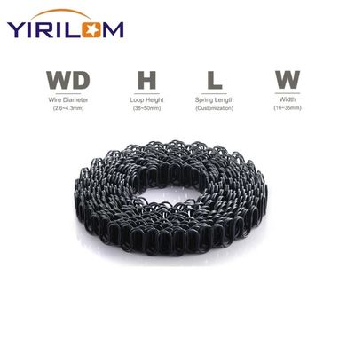 Prestazioni durature personalizzabili S-shaped Zigzag Spring per accessori per mobili da divano