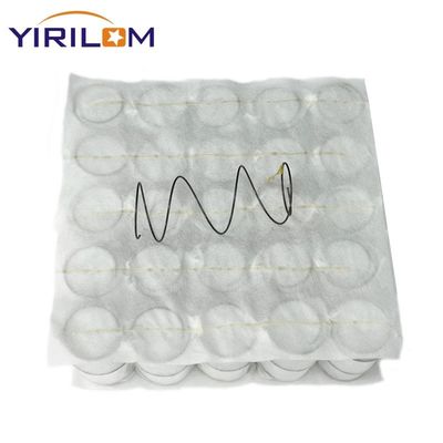 18*18 pollici di acciaio ad alto carbonio con 80 grammi di tessuto Pocket Spring Unit per divano seduta