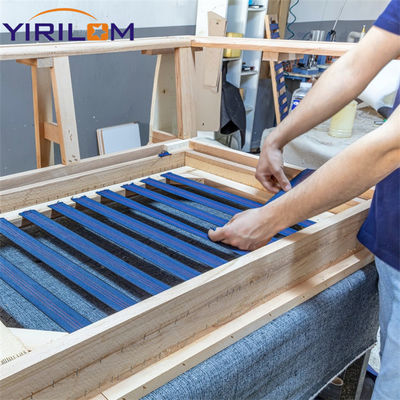 5.0cm Larghezza Tensione elevata di gomma elastica UV resistente per divani e tappezzeria per mobili