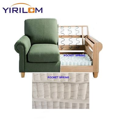 Sofa Supporto interno Sorgenti di bobina di tasca indipendenti per cuscino di sdraio