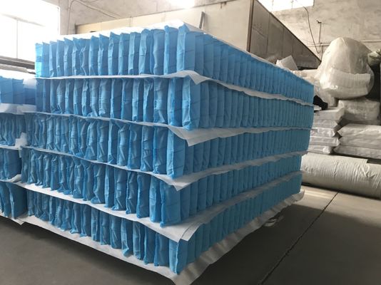 Quattro lati di rinforzo di posizionamento supporto di bobina di tasca molle per materassi mobili