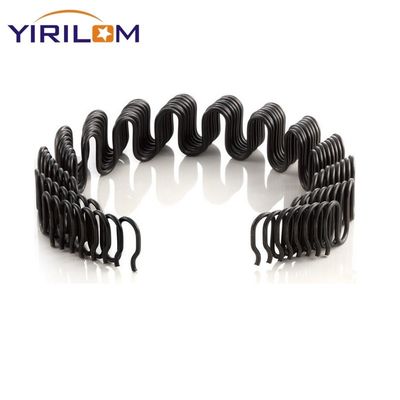 Vernice nera a forma di S 3.0mm Zigzag Spring per supporto per materassi e divani