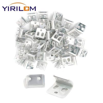 4 fori di metallo di plastica Zig Zag Clip di molla per la fissazione Grapa De Resorte Para Sofa Letto Clip di molla