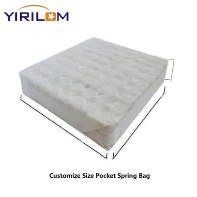 Dimensione e forma personalizzate Comfort Pocket Spring Coils per il supporto del cuscino del divano
