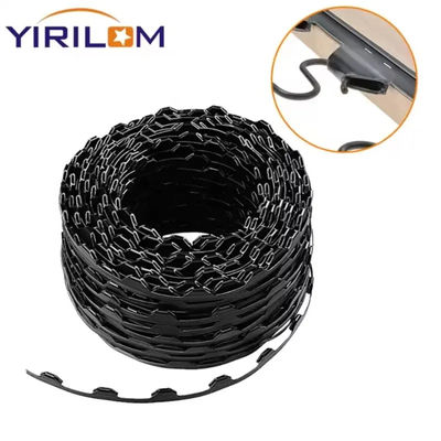 Divano personalizzato accessori nero PVC Divano Zig Zag Spring 10cm 12cm di plastica Zig Zag Spring Hinge Strip