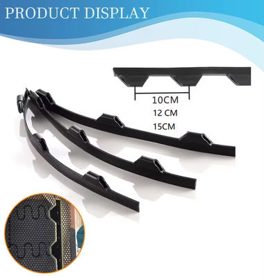Strisce di plastica personalizzata da 12 cm Strisce di clip per fissaggio a molla Zig Zag