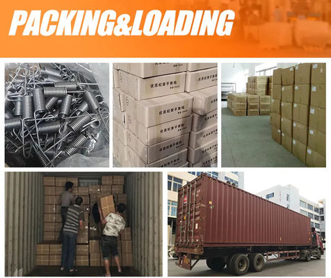 Aggancio di bilanciamento in acciaio ad alto carbonio e clip di fissaggio a molla con diametro di 1,5 mm e lunghezza di 97 mm per molle per divani