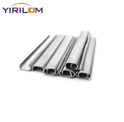 Chiodi ad anello per maiale con finitura in zinco galvanizzato con corona da 17/18/19/22 mm e confezione da 6000 pezzi per la produzione di materassi