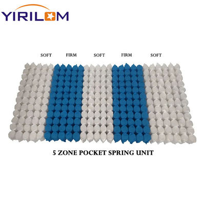 1.8-2.4mm di diametro di filo e 6-7cm di diametro di bobina materasso molla di tasca realizzato in 70 fili di acciaio ad alto tenore di carbonio