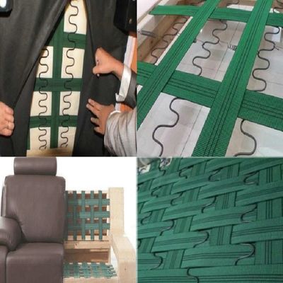 Poltrone di divano elastico Tappezzeria di schiena cintura di cintura di cinta elastica