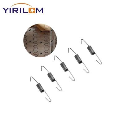 1.5mm Acciaio al carbonio filo di compressione divano gancio di molla estensione gancio di bilanciamento di molla