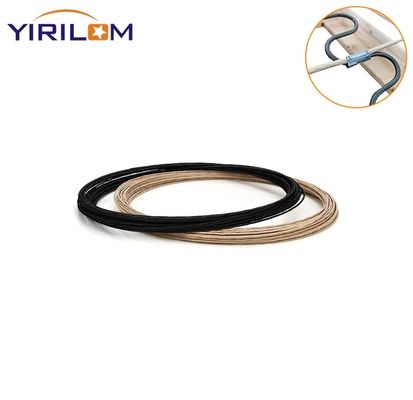 1.6 mm 2 mm filo di plastica e carta coperto per il divano fissaggio a molla zigzag
