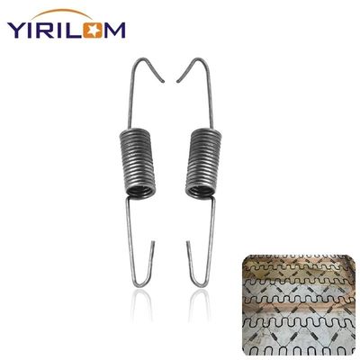 1.5mm Acciaio Wire Balance Hook Clip di fissaggio di molla con zinc-plated anti-ruggine per 97mm Lunghezza Zigzag fissaggio di molla