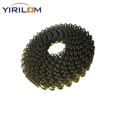 4-8 bobine rotolante di canapè Zigzag molle nero