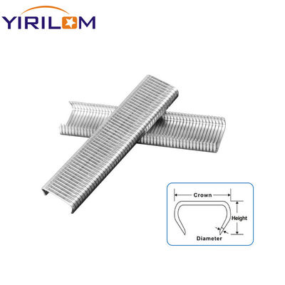 18 / 19 / 22 mm Crown Staples Pin Tappezzeria Arredamento Materasso Staple Nail