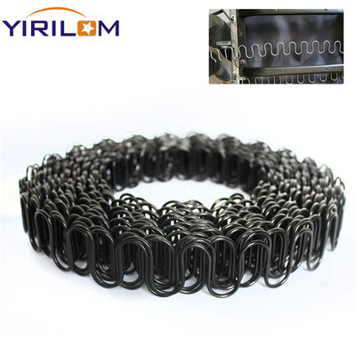 Diametro di filo nero da 4,0 mm Zig Zag Spring per letto divano o sedia