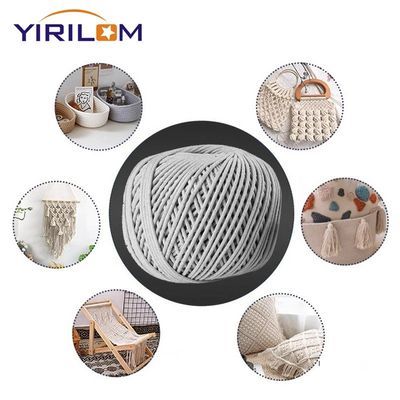 Prodotti di materiale di arredamento Cordone di cotone 3 fili Cordone di cotone