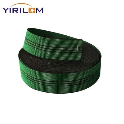 Fabbrica diretta 50mm Verde Elastico String Webbing per tappezzeria mobili retro divano