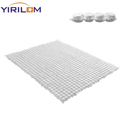 Fabbrica di forniture di taglie piene Materasso Bianco Blu Involucrato in Acciaio Stile Pocket Spring