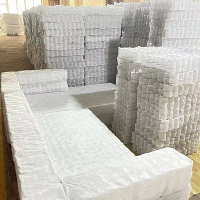 Prezzo Economico 20*20*4 pollici Cuscino per divano a molle insacchettate usato per la fabbricazione di divani