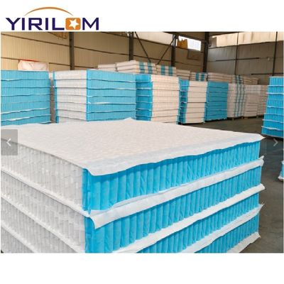 2.0 mm Materasso da tasca con bobina a molla Materiale di copertura in tessuto imbottito