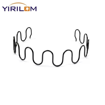 1.8mm-4.0mm Diametro del filo Vernice nera ingrosso Divano Zigzag molla per mobili