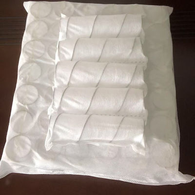 Molla a tasca bianca vibrante gemellata di buona qualità per divano Molla a tasca per prodotto