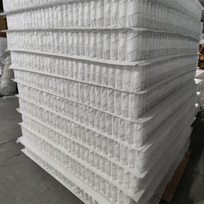 Unità a molle insacchettate per materasso in filo d'acciaio da 2,2 mm, misure personalizzate