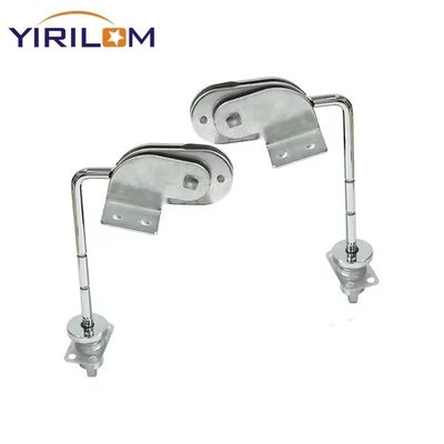 Cerniera per divano connettore mobili all'ingrosso Meccanismo bracciolo regolabile Argento Ferro Cerniera poggiatesta divano