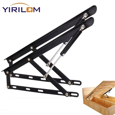 Personalizzare 600mm Meccanismo di sollevamento del letto Gas Spring Strut Supporto Cerniera Letto Divano Ripostiglio Risparmio di spazio