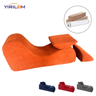 Divano a compressione 170x51x70cm Spuma ad alta densità per ufficio domestico