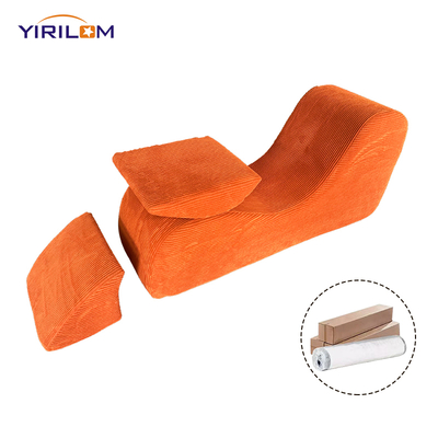 Divano a compressione 170x51x70cm Spuma ad alta densità per ufficio domestico