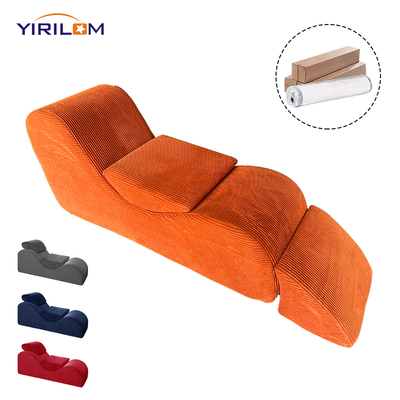 Divano a compressione 170x51x70cm Spuma ad alta densità per ufficio domestico