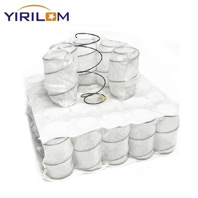 Unità a molle insacchettate per divano in filo d'acciaio ad alto tenore di carbonio con tessuto non tessuto da 65-100 g/㎡ e dimensioni personalizzate