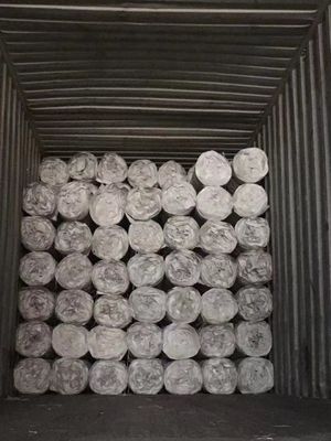 Unità a molle insacchettate per divano in filo d'acciaio ad alto tenore di carbonio con tessuto non tessuto da 65-100 g/㎡ e dimensioni personalizzate