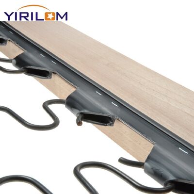 Striscia con clip in plastica di nylon personalizzata con distanza tra nodi di 12 cm per il fissaggio a molla a zig-zag del divano con lunghezza di 200 m