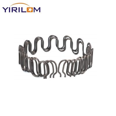 Dispositivi personalizzati di taglia 25 pollici 9 calibro rivestimento antirruggine divano Zigzag molla per supporto mobili