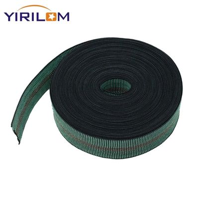 Tela elastica per divani resistente e personalizzabile in polipropilene e gomma, spessore 1,5 mm e elasticità 50% per riparazioni di mobili