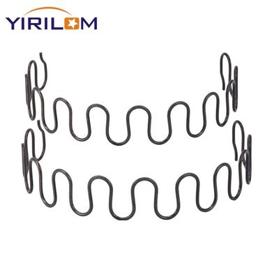 Primavera zigzag nera per divani con altezza di arco personalizzata 16-35mm larghezza e superficie elettroplata